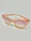 Pink and Gold Ombre Sunglasses