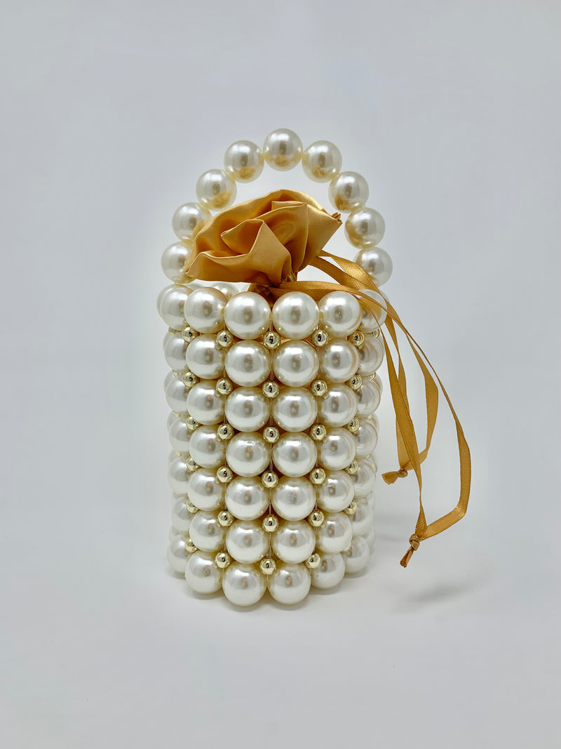 Pearl Bucket Purse