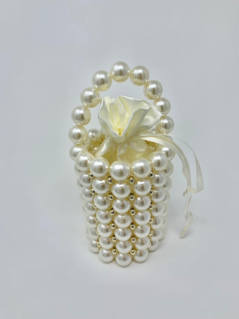 Pearl Bucket Purse