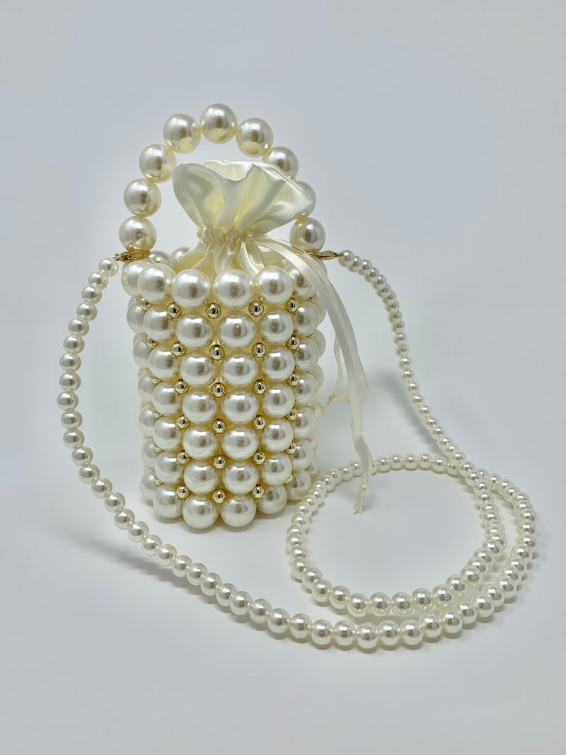 Pearl Bucket Purse