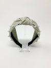 Pearl Knotted Headband - Mint